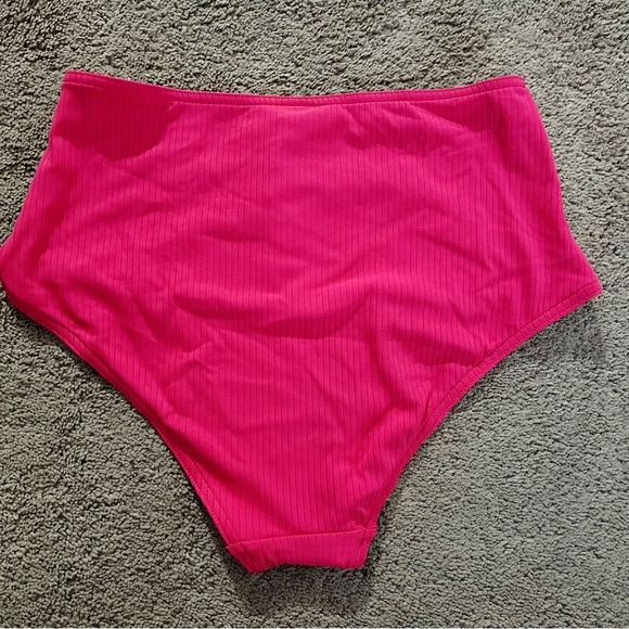Zimmermann | US 6-8 | raspberry rib bikini bottom - Picture 2 of 5